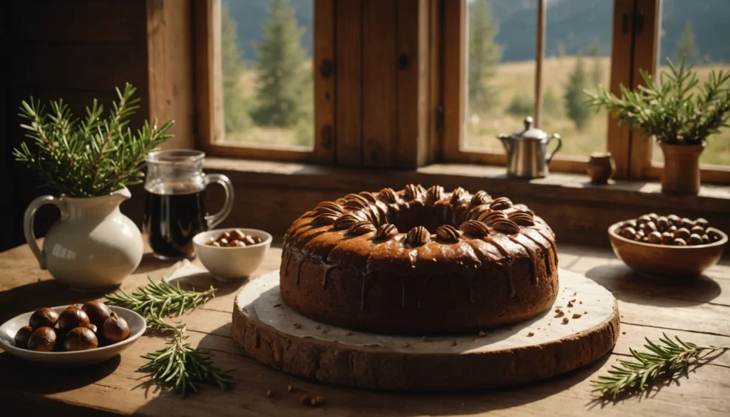 gateau corse à la chataigne