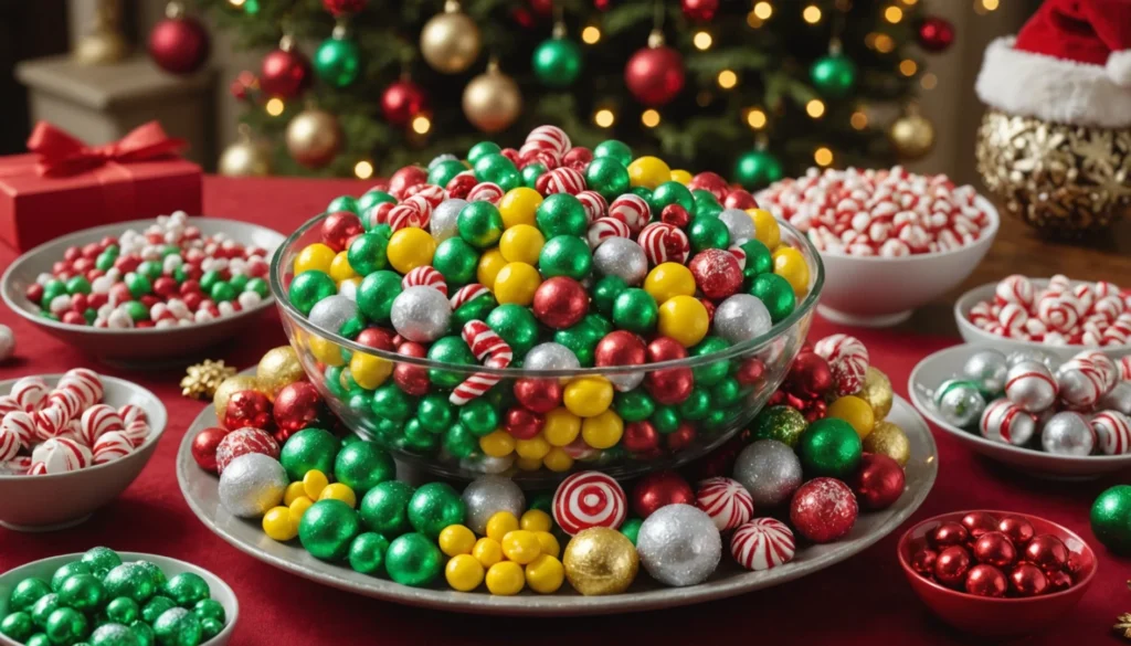 bonbons fondants de noel
