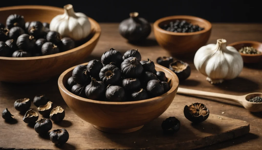 recette avec de l ail noir