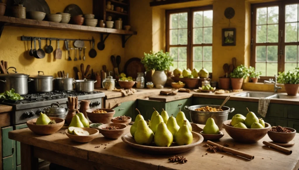chutney de poires