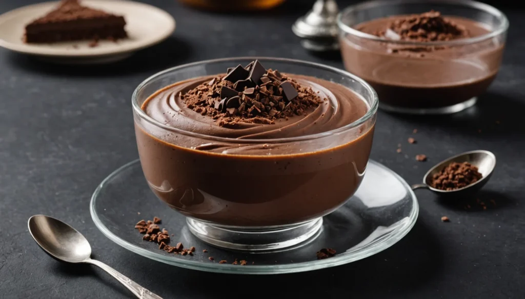 mousse chocolat sans lait