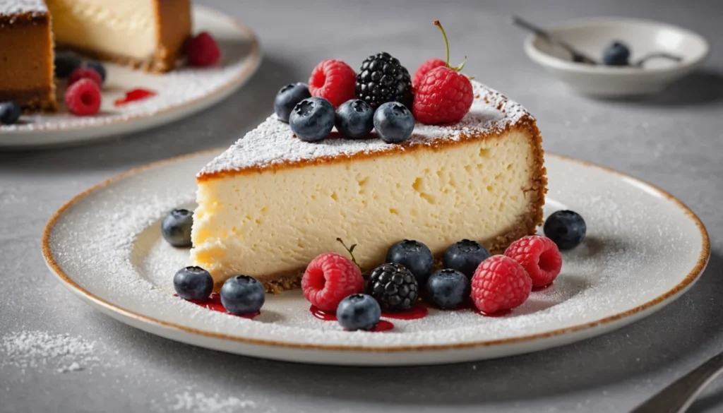 tarta de queso recette
