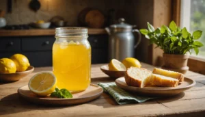 gelée de citron pour gâteau