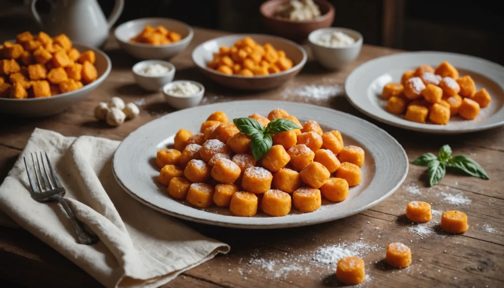 recette gnocchis patate douce