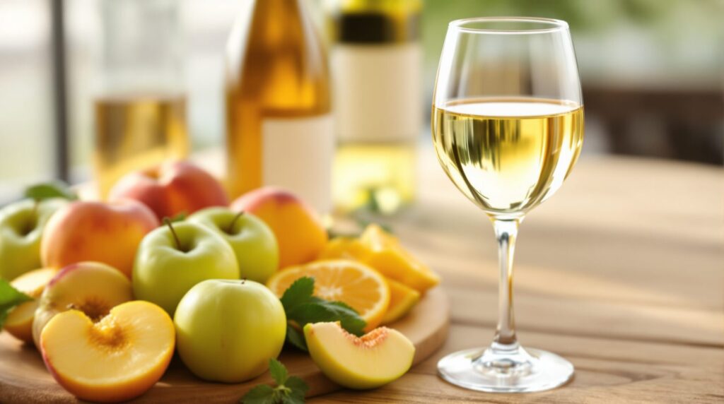 vin blanc fruité