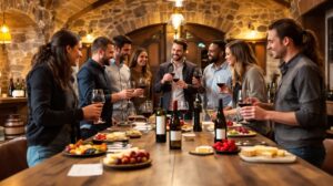 animation originale autour du vin